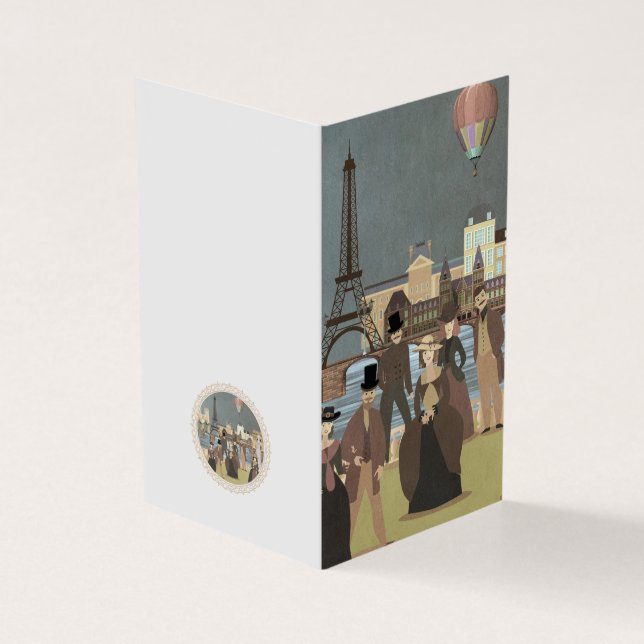 Tarjeta París victoriano (Exterior)