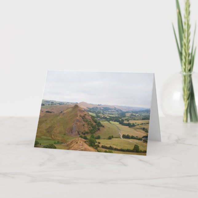 Tarjeta Park Hill de Chrome Hill, distrito de Peak, Derbys (Anverso)