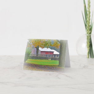 Tarjeta Parmelee Farm Notecard