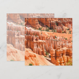 Tarjeta Parque Bryce Canyon Utah Paisaje Hoodoos Foto