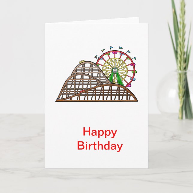 Tarjeta Parque de atracciones (Anverso)