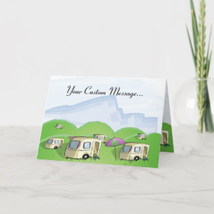 Tarjeta Parque de caravanas - Versión 2