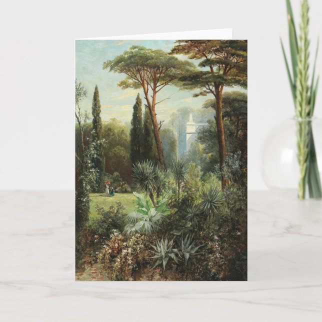 Tarjeta Parque de Castillos Románticos | Franz Xaver Birki (Anverso)