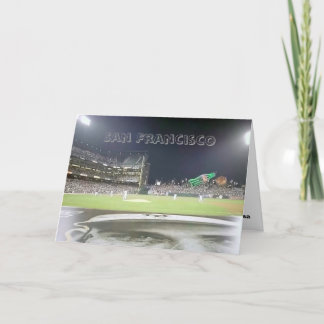 Tarjeta Parque del béisbol, San Francisco