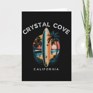 Tarjeta Parque Estatal Crystal Cove California Hombres Muj