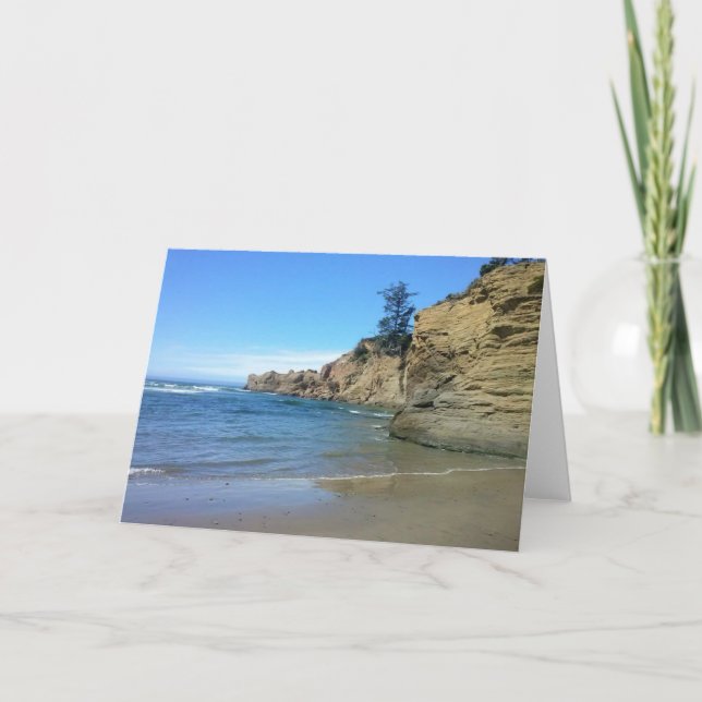 Tarjeta Parque Estatal Devil's Punchbowl, OR (Anverso)