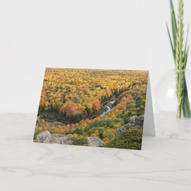 Tarjeta Parque estatal Montañas Porcupine Wilderness (Anverso)