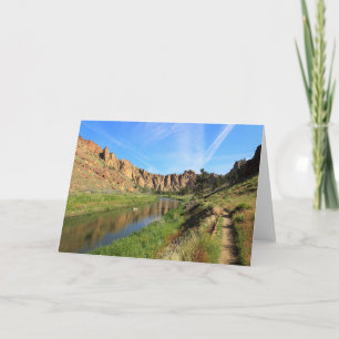 Tarjeta Parque Estatal Smith Rock, Oregón