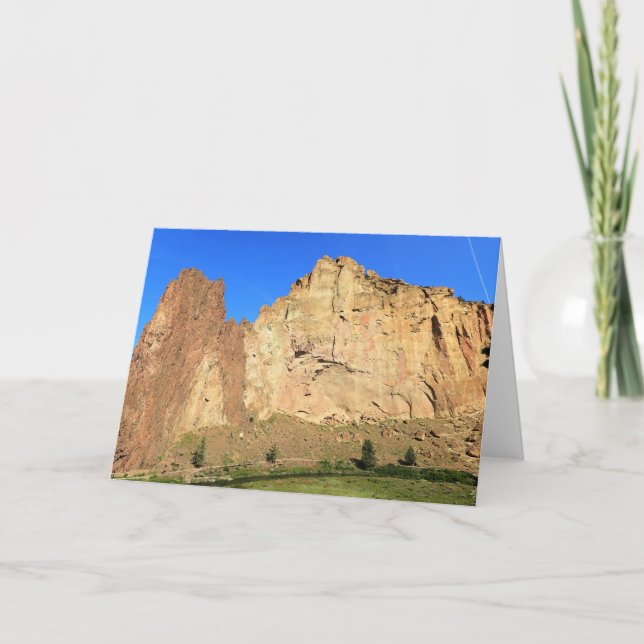 Tarjeta Parque Estatal Smith Rock, Oregón (Anverso)