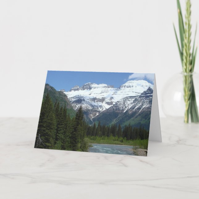 Tarjeta Parque Montana del glaciar (Anverso)