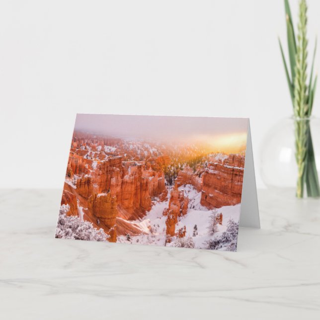 Tarjeta Parque Nacional Bryce Canyon (Anverso)