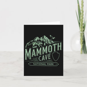 Tarjeta Parque nacional de la Cueva Mammoth Kentucky