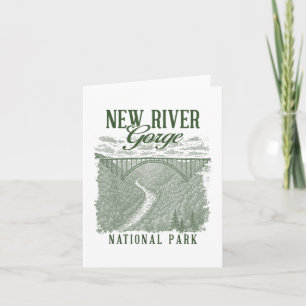 Tarjeta Parque nacional de la Garganta del Río Nuevo Parqu