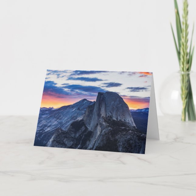 Tarjeta Parque nacional de Yosemite (Anverso)