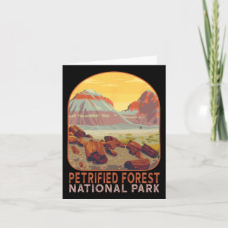 Tarjeta Parque nacional del bosque petrolero, montaña de A