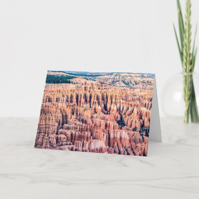 Tarjeta Parque Nacional del Cañón Bryce - Utah, EE.UU. (Anverso)