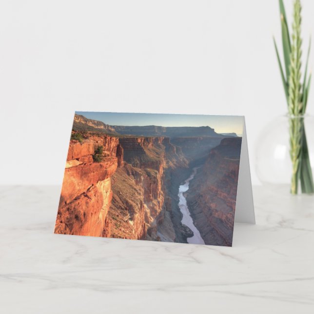 Tarjeta Parque nacional del Gran Cañón, Estados Unidos (Anverso)