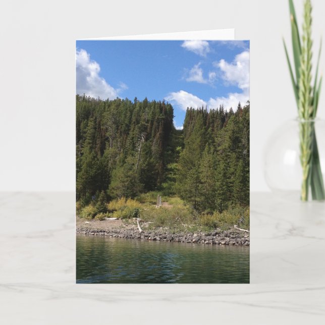 Tarjeta Parque nacional Glaciar (Anverso)