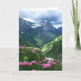 Tarjeta Parque Nacional Glacier