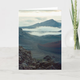 Tarjeta Parque Nacional Haleakalā, Maui, Hawai'i -