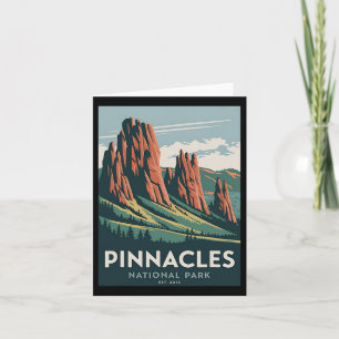 Tarjeta Parque nacional Pinnacles Camping Hombres