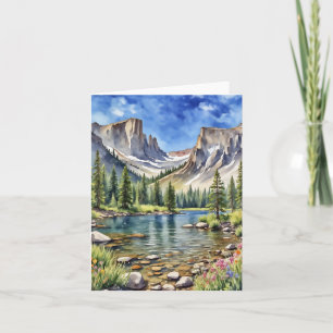 Tarjeta Parque nacional Rocky Mountain Dream Lake