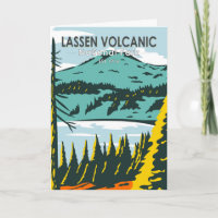 Parque nacional volcánico de Lassen, California Vi