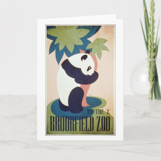 Tarjeta Parque-Panda de Brookfield (Anverso)