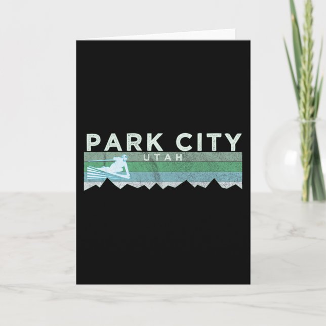 Tarjeta Parque Retro Ciudad  (Anverso)