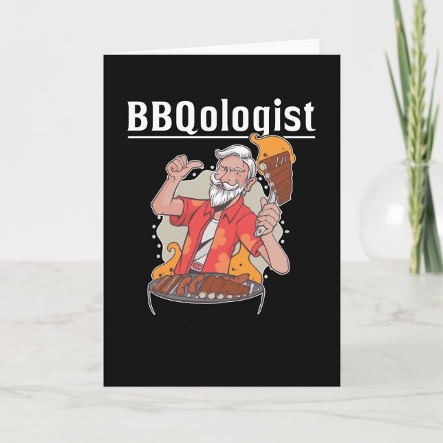 Tarjeta Parrillada asada Master Grill Grilling Barbecue (Anverso)