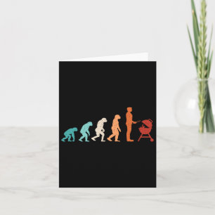 Tarjeta Parrillada de parrilladas divertida Evolution Gril