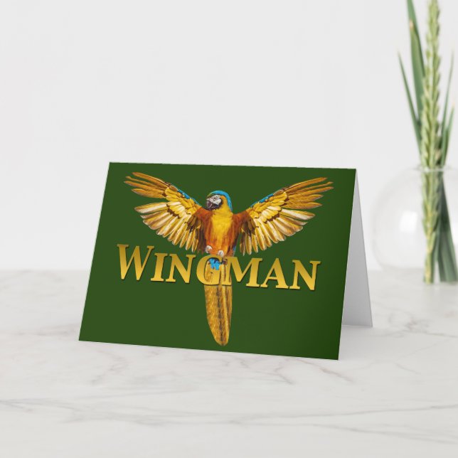 Tarjeta Parrot Wingman (Anverso)