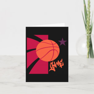 Tarjeta Partido de baloncesto 