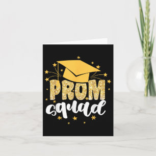 Tarjeta Partido De Graduación De La Guay Prom Squad 2025