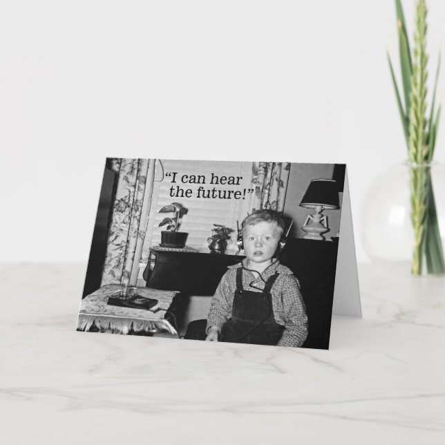 Tarjeta Partido de graduación de Radio Boy (Anverso)