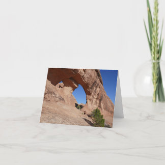 Tarjeta Partition Arch II en Arches National Park
