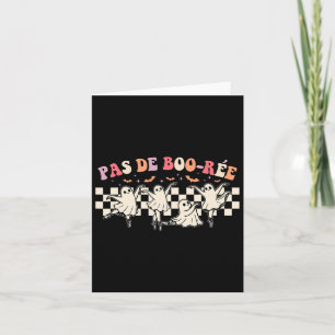 Tarjeta Pas De Boo-rée Fantasma Bailarín de Ballet de Hall