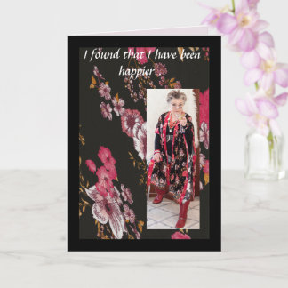 Tarjeta Pasar del café al jugo Naranja es divertido