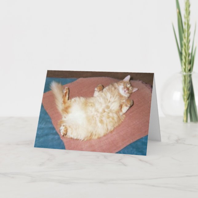 Tarjeta pasar la tarta (Anverso)