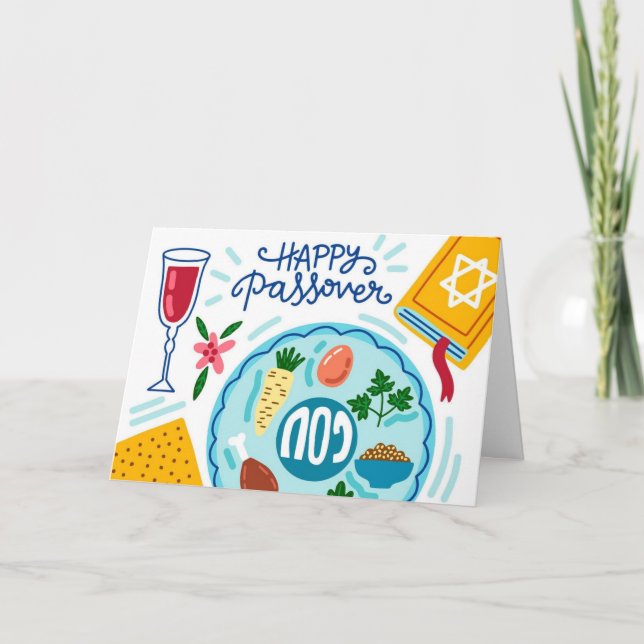 Tarjeta Pascua (Anverso)