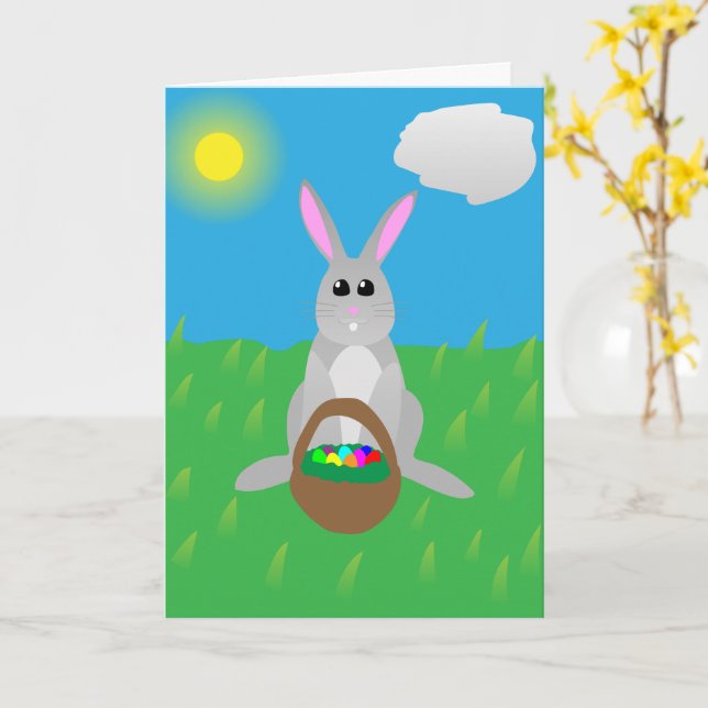 Tarjeta ¡Pascua Adorable! (flor amarilla)