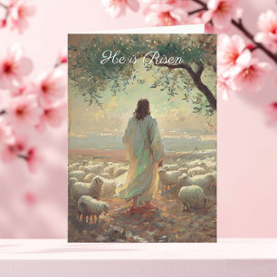 Tarjeta Pascua de Jesucristo Religioso Cristiano