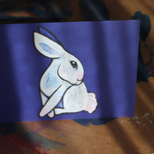 Tarjeta Pascua de Pascua de Conejo Conejo de Primavera Ost