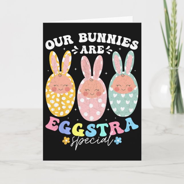Tarjeta Pascua Enfermería Cute Ba  (Anverso)