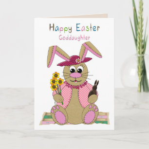 Tarjeta Pascua, Hija Diosa, Conejo de Pascua