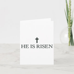 Tarjeta Pascua Jesús Cristiano Se Levanta