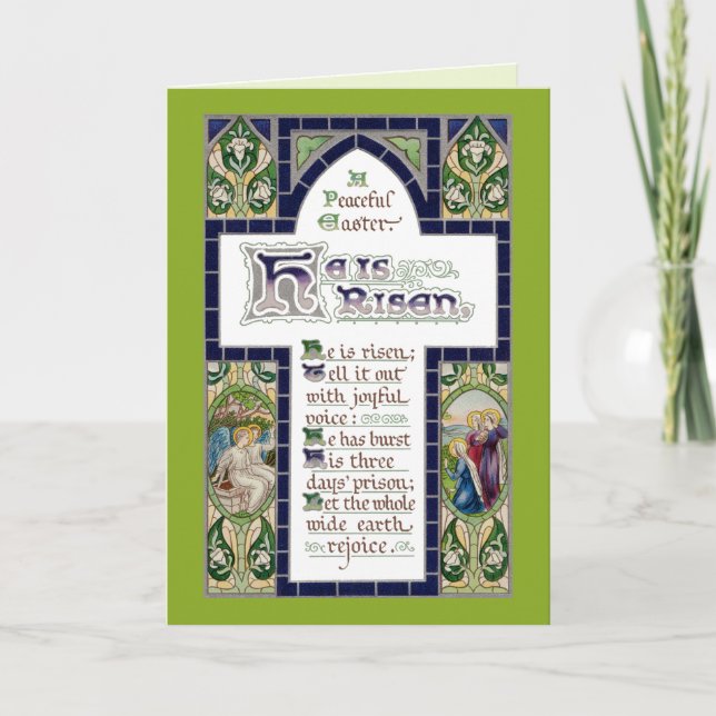 Tarjeta Pascua pacífica (RT 01) (Anverso)