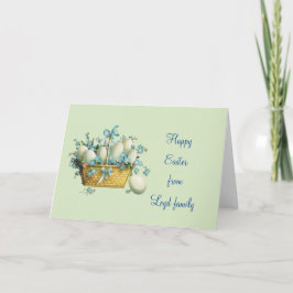 Tarjeta Pascua Vintage