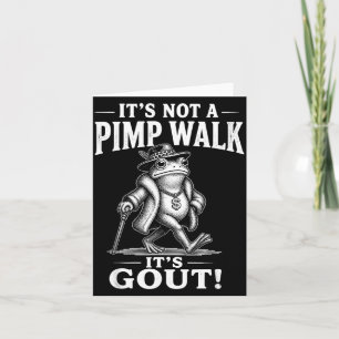 Tarjeta Paseo de No Pimpollo Divertido Rana Gota Meme Sarc