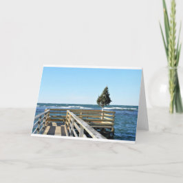 Tarjeta Paseo Marítimo por la Playa de los navidades